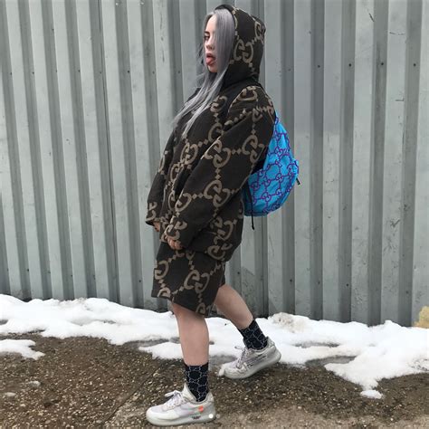 billie eilish x gucci|billie eilish gucci hoodie.